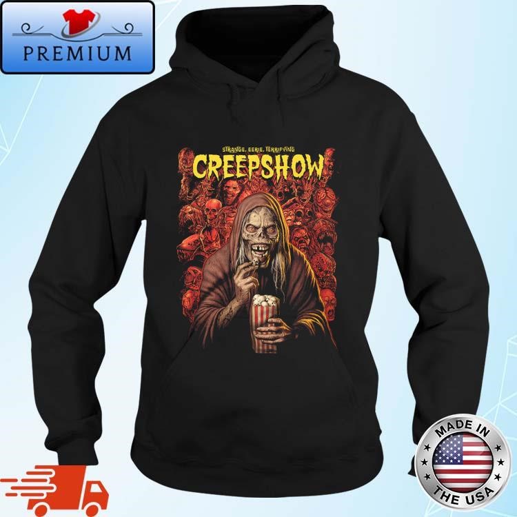 Strange Eerie Terrifying Creepshow Get The Popcorn Hoodie