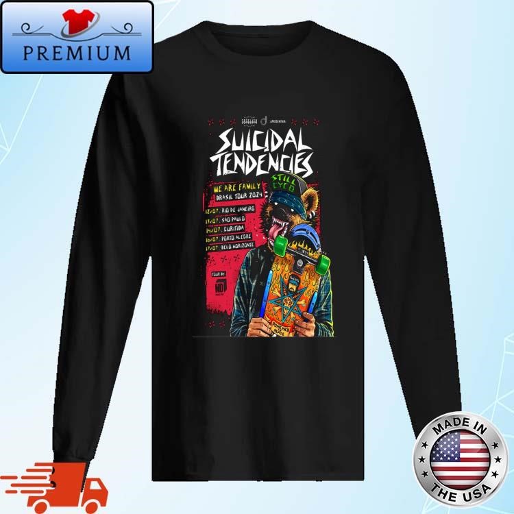 Suicidal Tendencies We Are Family Brazil Tour May 2024 Long Sleeve