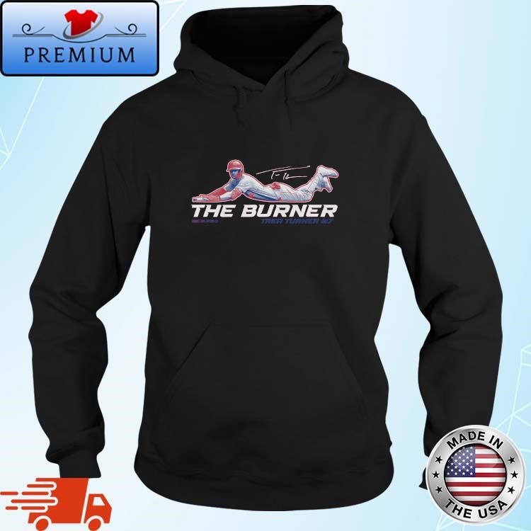 The Burner, Trea Turner Signature Vintage Art Hoodie