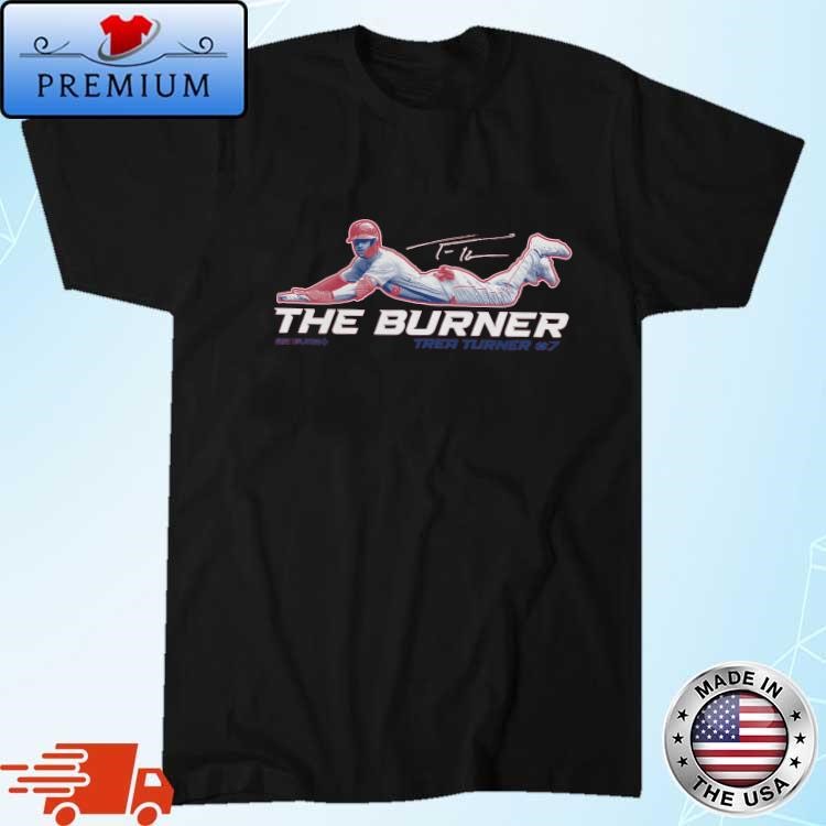 The Burner, Trea Turner Signature Vintage Art T-Shirt
