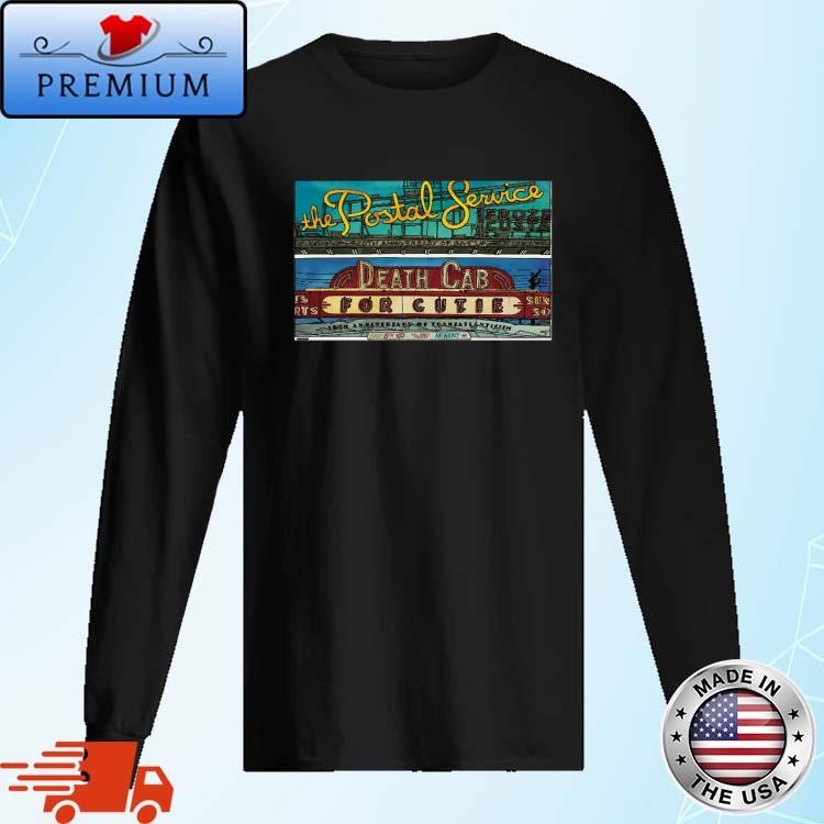 The Postal Service & Death Cab for Cutie Miller High Life Theatre, Milwaukee, WI May 6, 2024 Long Sleeve
