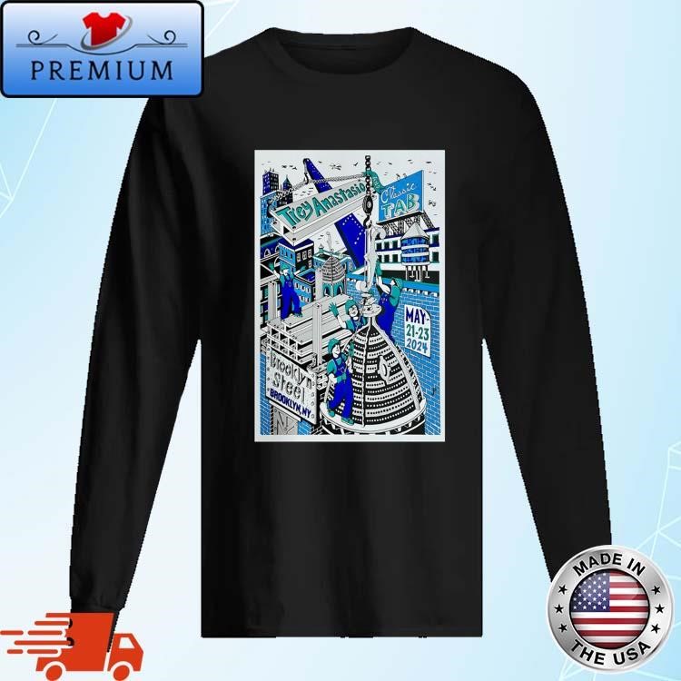 Trey Anastasio And Classic Tab Brooklyn Steel, New York May 21-23, 2024 Art Long Sleeve