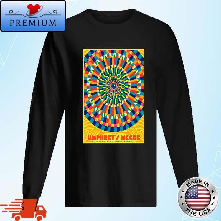 Umphrey's Mcgee Tour 2024 Chillicothe, Il Art Long Sleeve