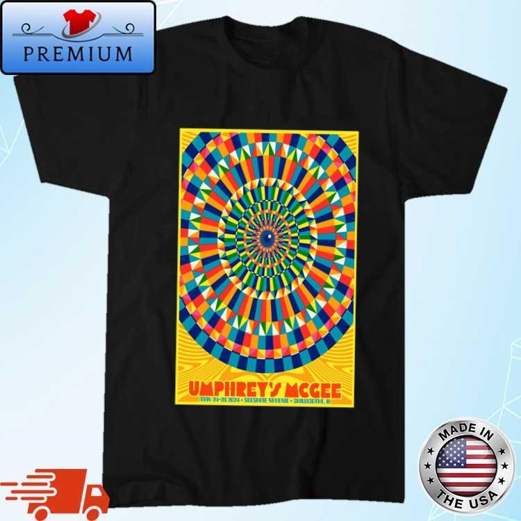 Umphrey's Mcgee Tour 2024 Chillicothe, Il Art T-Shirt