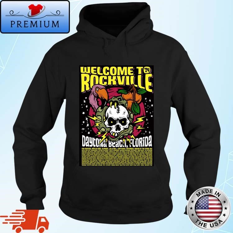 Welcome to Rockville Daytona Beach 24 Hoodie