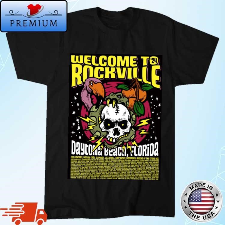 Welcome to Rockville Daytona Beach 24 T-Shirt