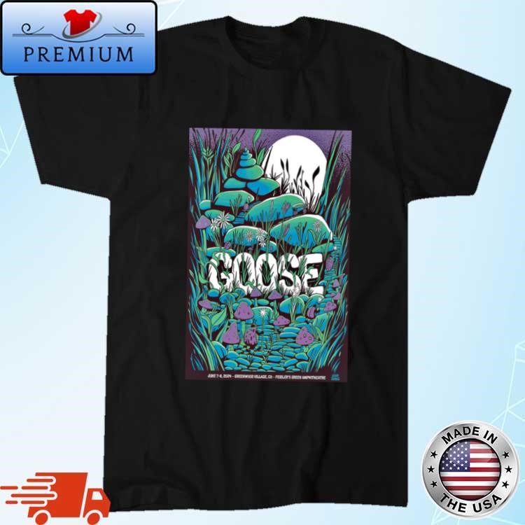 Goose Show At Fiddler's Green Amphitheatre On June 7-8 2024 Art shirt