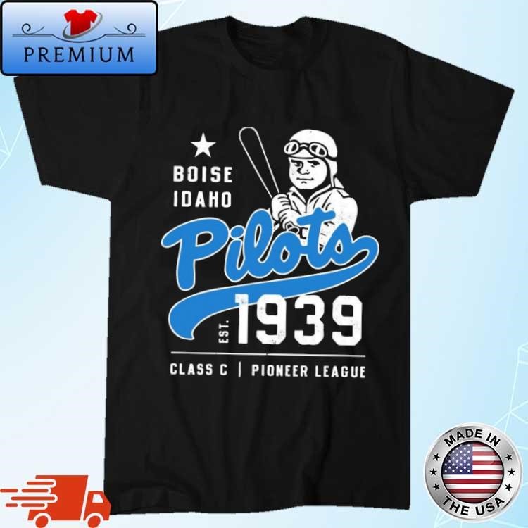 Official Boise Pilots Idaho Vintage Defunct Baseball Teams Shirt