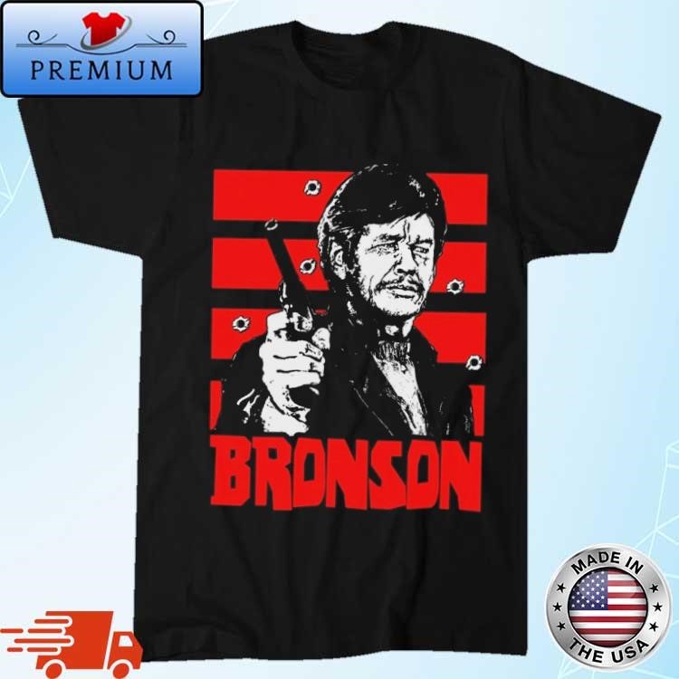 Official Chat Rat 99 Mag Charles Bronson By The 70S Movie Death Wish 1974 Gun shirt