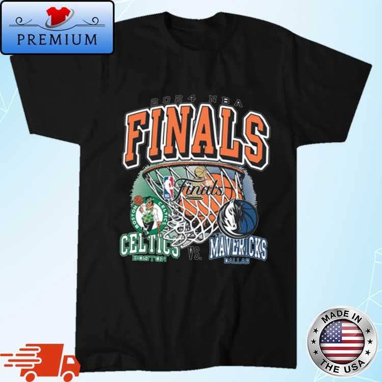 Official Dallas Mavericks Vs Boston Celtics 2024 NBA Finals Participant Matchup shirt