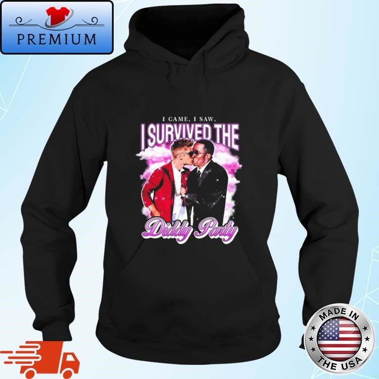 Official I Came I Saw I Survived The Diddy Party Hoodie