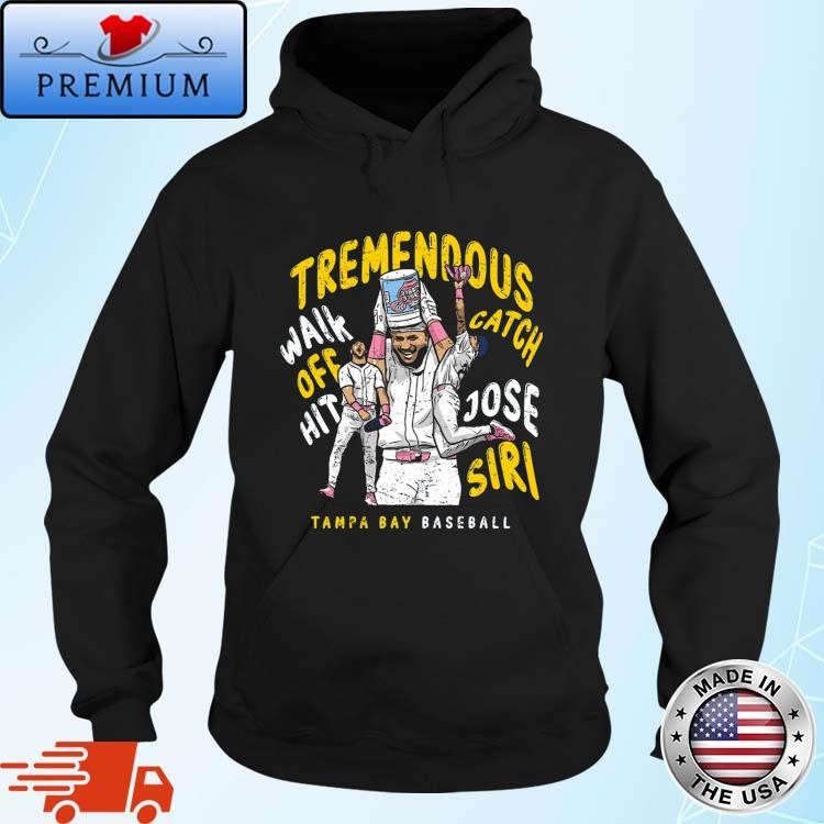 Official Jose Siri Is Tremendous Tampa Bay Baseball Hoodie