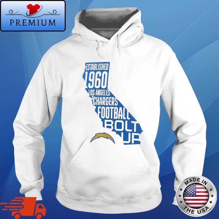 Official Los Angeles Chargers Hot Shot State 2024 Hoodie