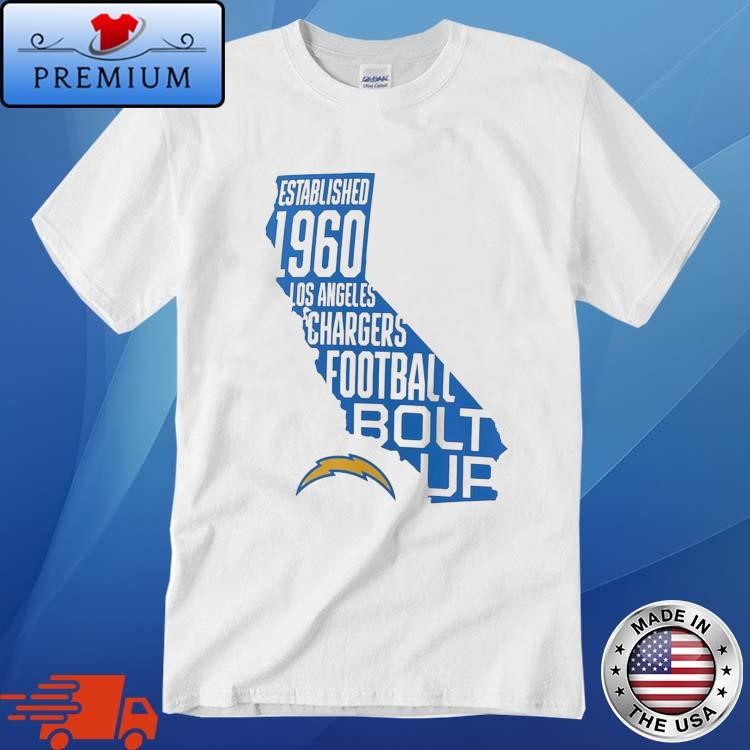 Official Los Angeles Chargers Hot Shot State 2024 Shirt