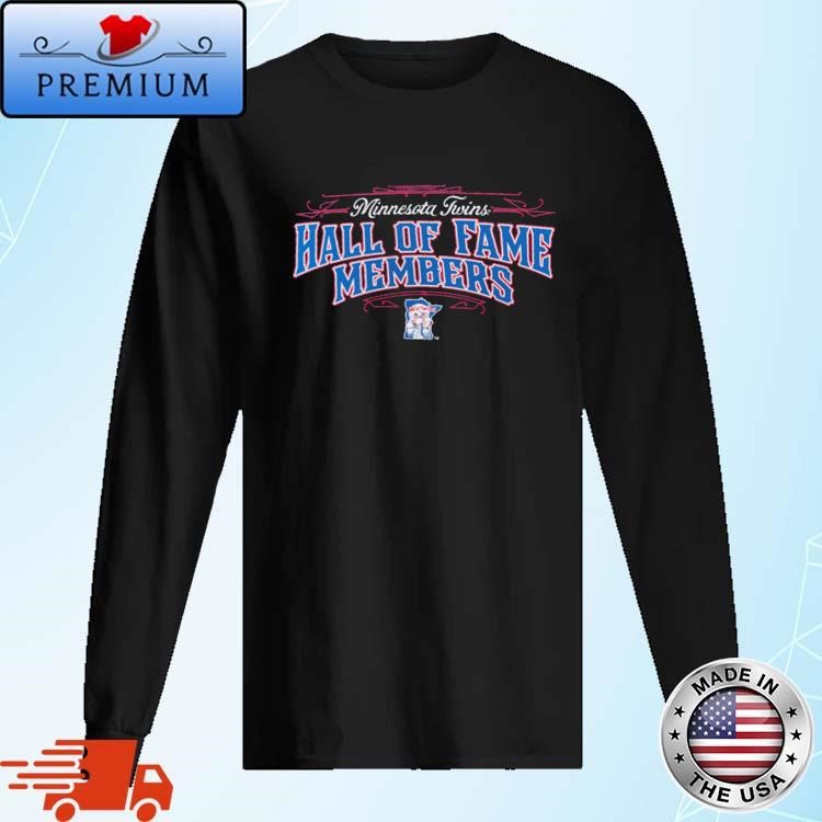 Official Minnesota Twins Hall Of Famer Members Long Sleeve