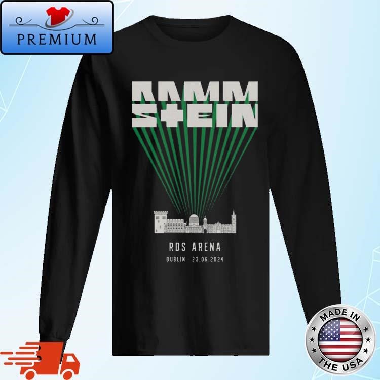 Official Rammstein Europe Stadium Tour RDS Arena Dublin June 23 2024 Event Long Sleeve