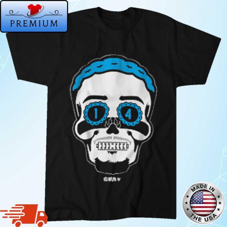 Official Amon-ra St. Brown Sugar Skull Shirt