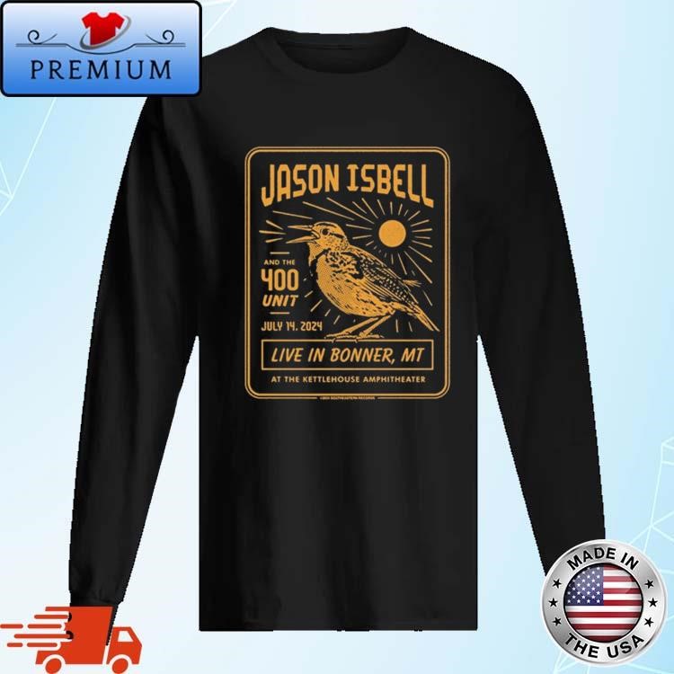 Official Jason Isbell And The 400 Unit July 14 2024 Live In Bonner MT Long Sleeve