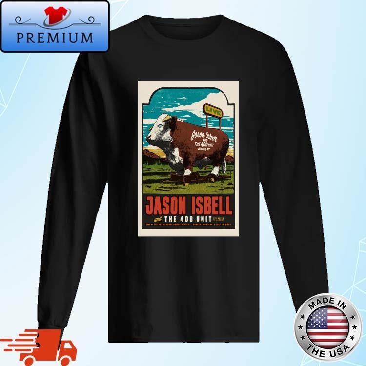 Official Jason Isbell July 14 2024 The KettleHouse Amphitheater Bonner Montana Long Sleeve