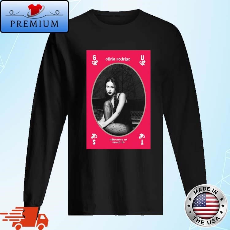 Official Olivia Rodrigo Guts World Tour March 16 2024 Milwaukee WI Long Sleeve