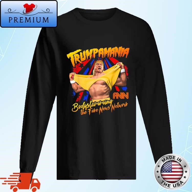 Official Trump Fake News Trumpamania Long Sleeve