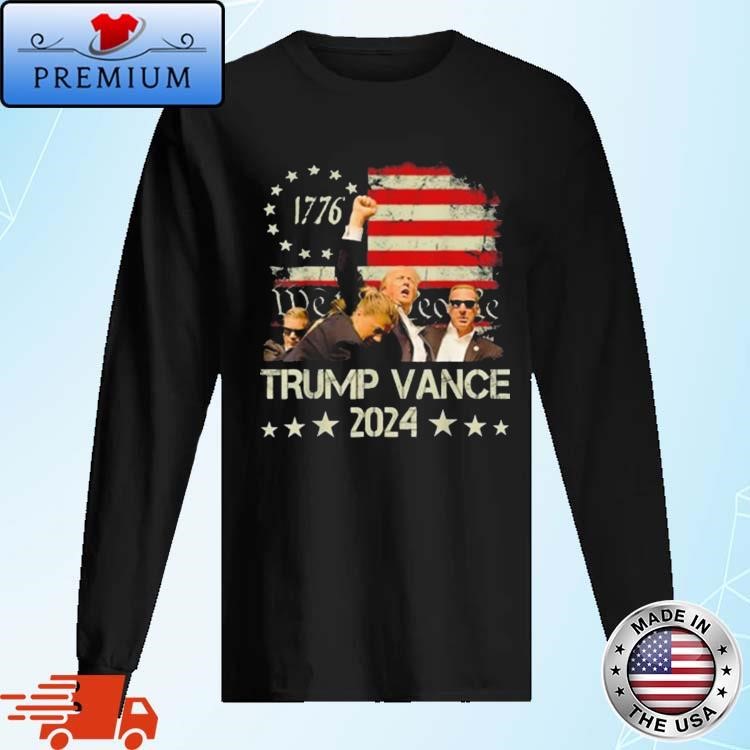 Official Trump Vance 2024 President Trump Supporter Re-Election Long Sleeve