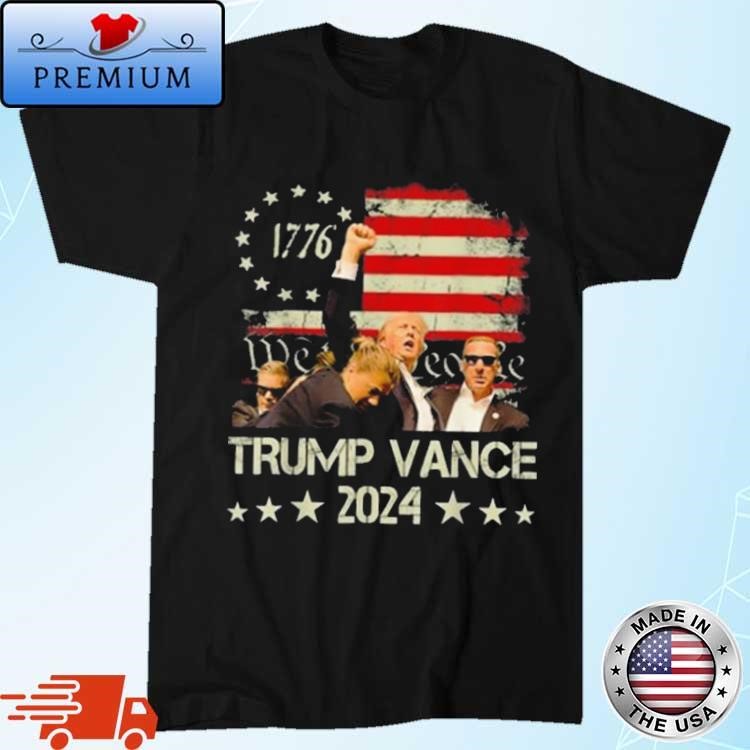 Official Trump Vance 2024 President Trump Supporter Re-Election Shirt