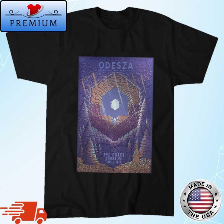 Official ODESZA Band July 6 2024 Gorge Amphitheatre in George WA Shirt