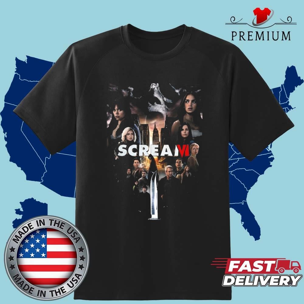 Amc Scream 6 Horror Art Shirt