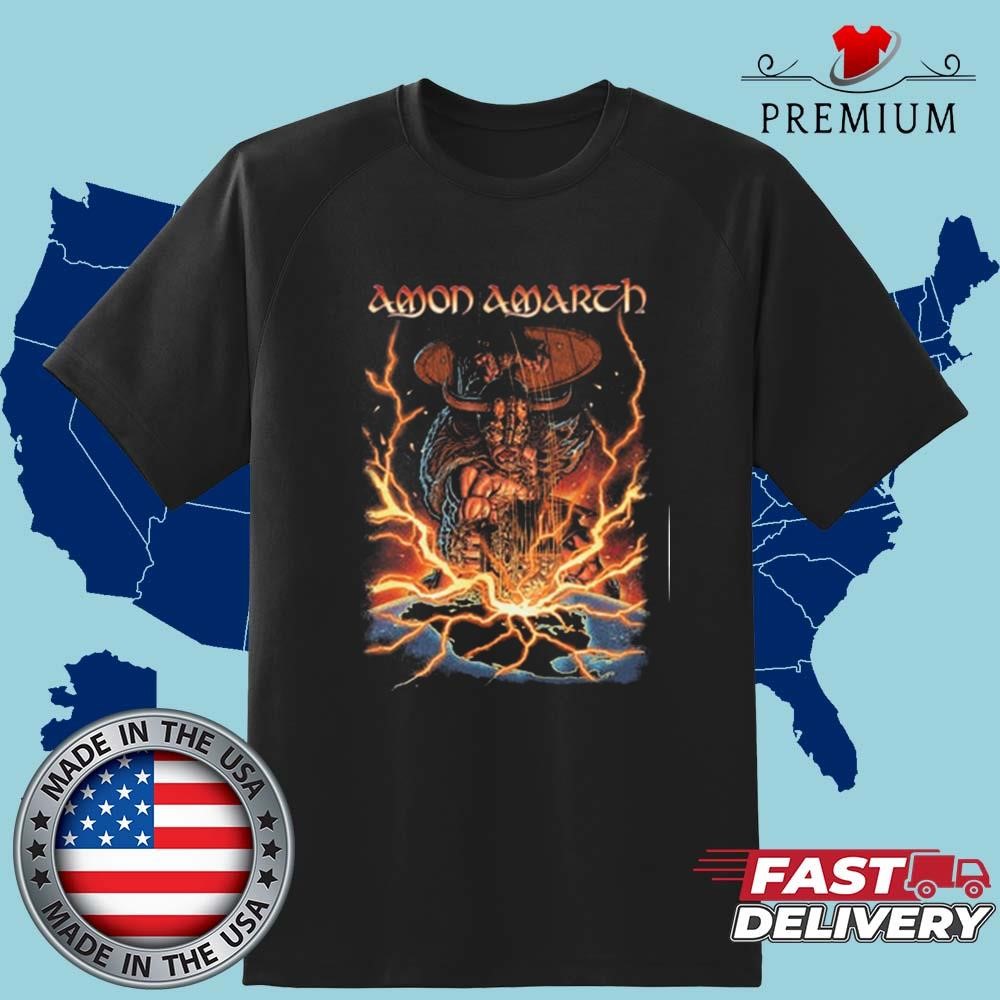 Amon Amarth Metal Crushes All Tour Art Shirt