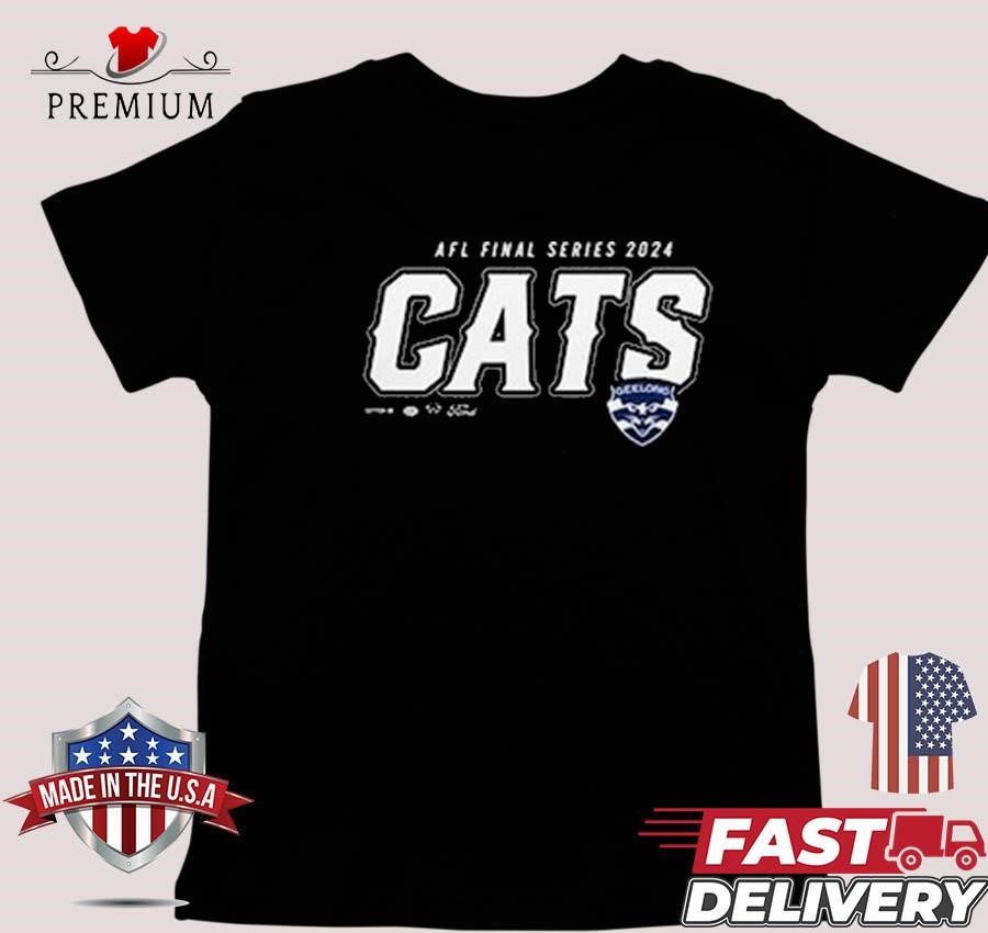 Design AFL Final Series 2024 Geelong Cats Limited Edition Finals T-shirt