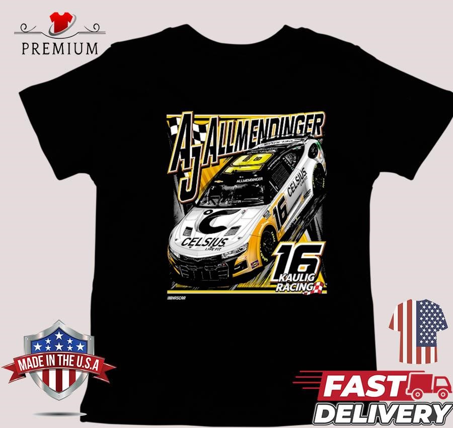 Design AJ Allmendinger E2 Apparel Celsius Car T-shirt