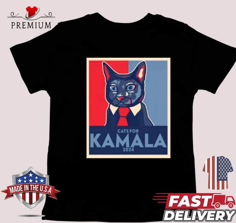 Design Anne Burrell Cat For Kamala 2024 T-shirt