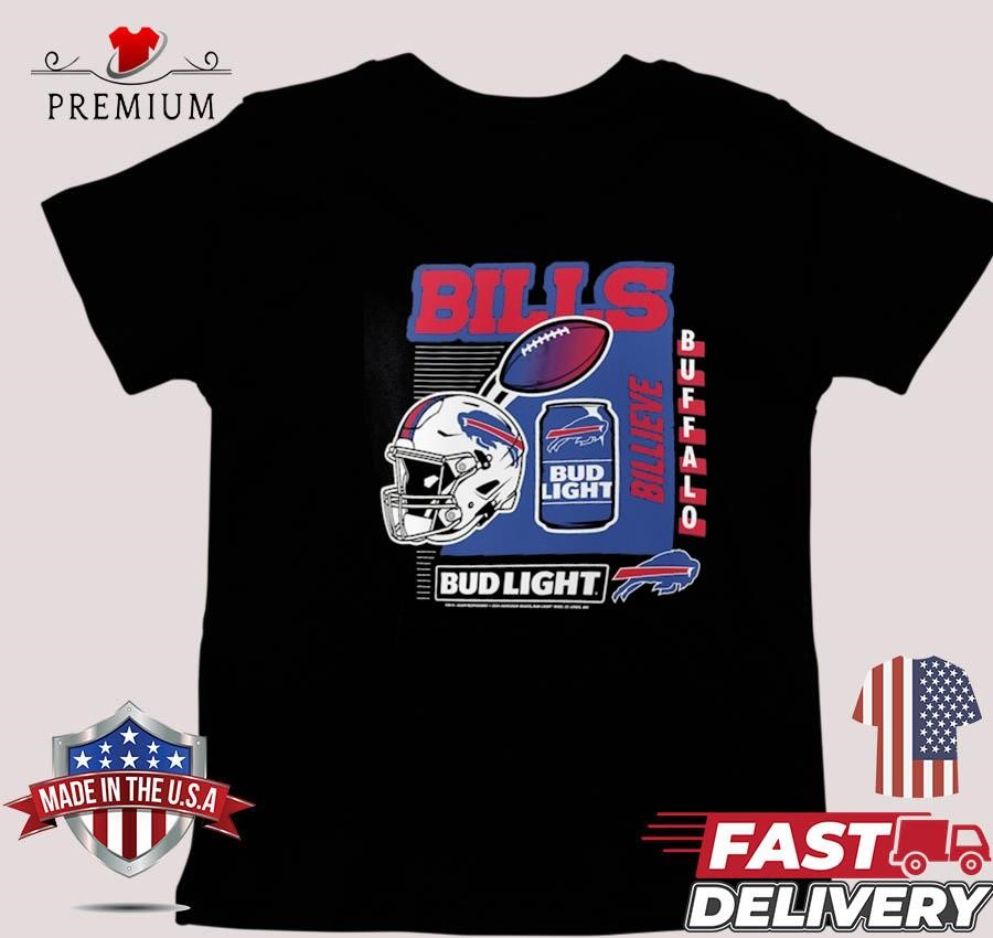 Design Buffalo Bills Anheuser Busch Bud Light T-shirt