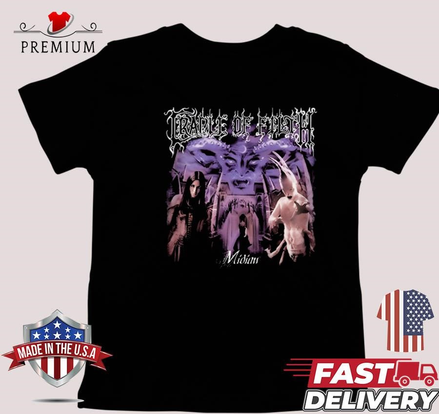 Design Cradle Of Filth Midian Album T-shirt