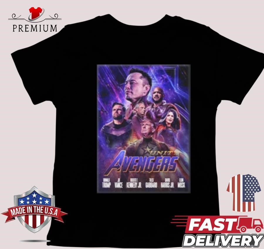 Design David Harris Jr Unity Avengers New T-shirt