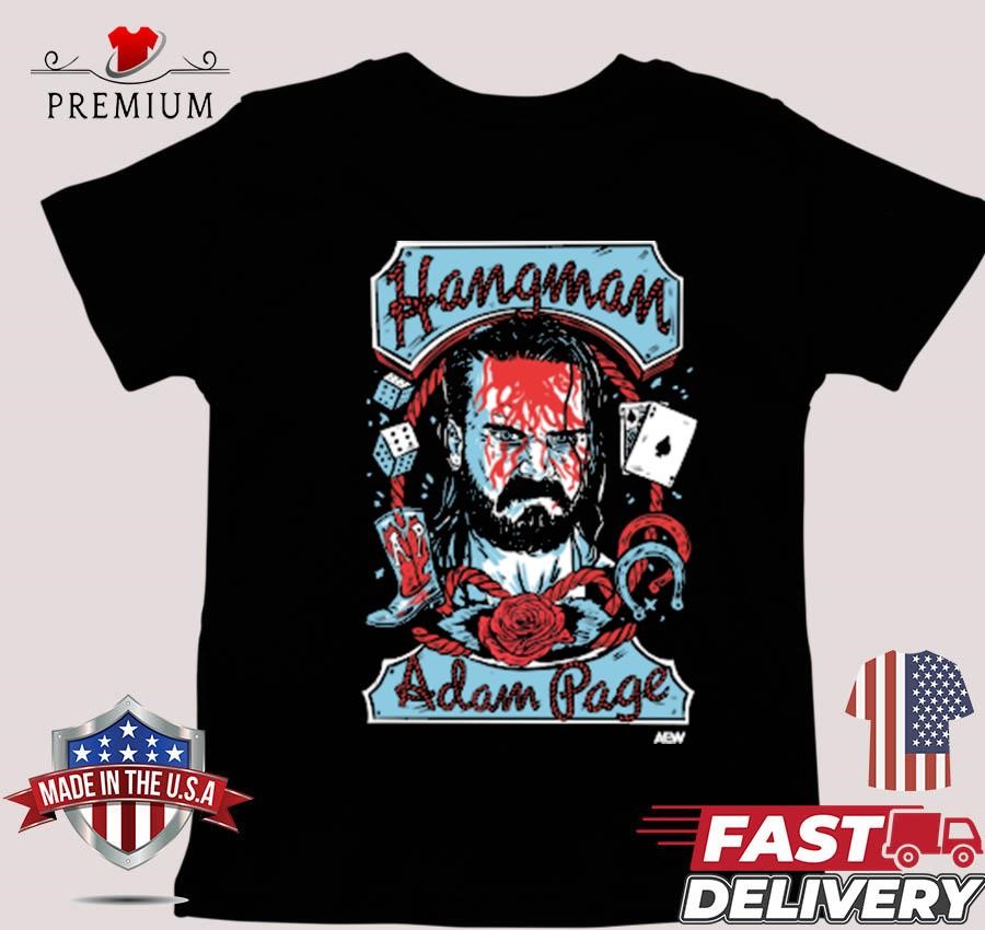 Design Hangman Adam Page Consequences T-shirt