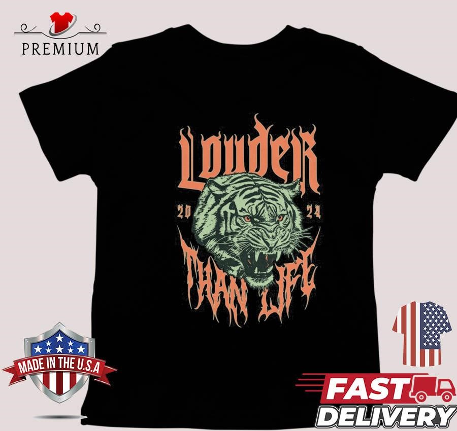 Design Louder Than Life Blind Tiger T-shirt