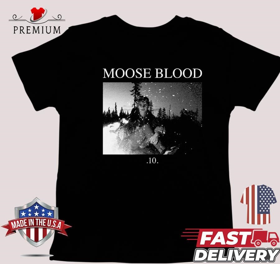 Design Moose Blood IKYIM 10th Anniversary Shows T-shirt