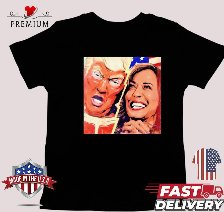 Design Nordacious Who Else Is Seated Trump Vs Harris T-shirt