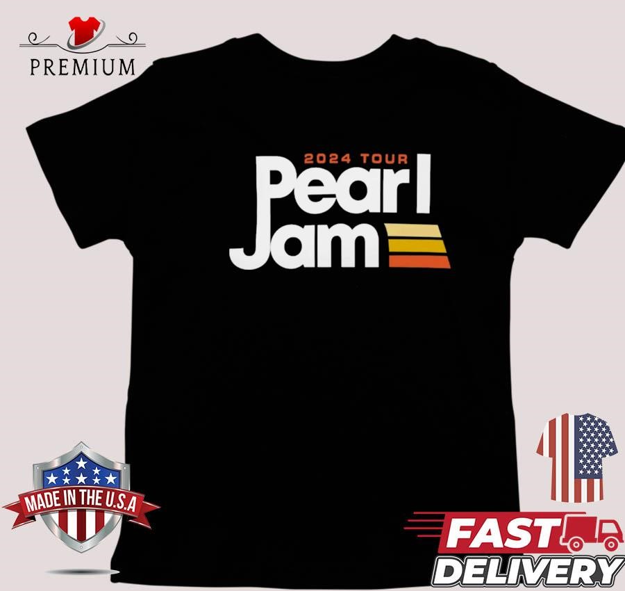 Design Pearl Jam 2024 World Tour Pearl Jam T-shirt