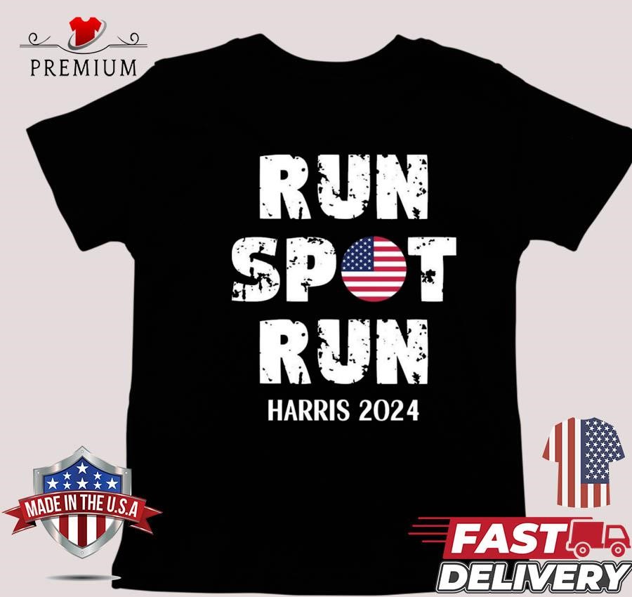 Design Run Spot Run Debate Harris 2024 T-shirt