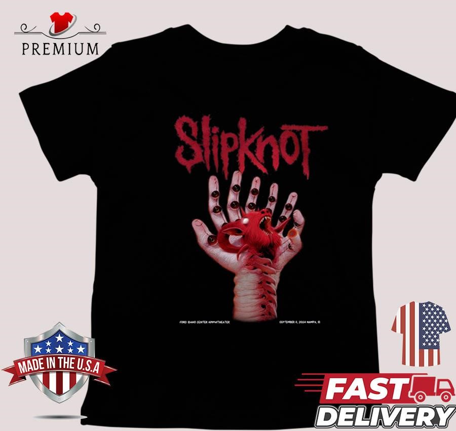 Design Slipknot Ford Idaho Center Amphitheater Nampa ID September 11 2024 Event T-shirt