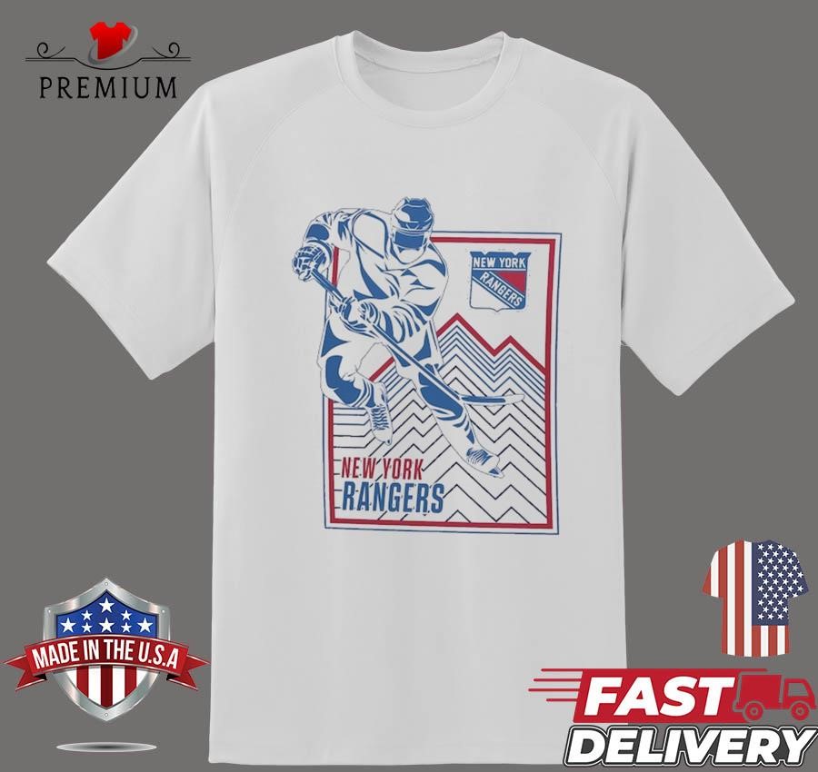 Design Starter New York Rangers Player Grid T-shirt