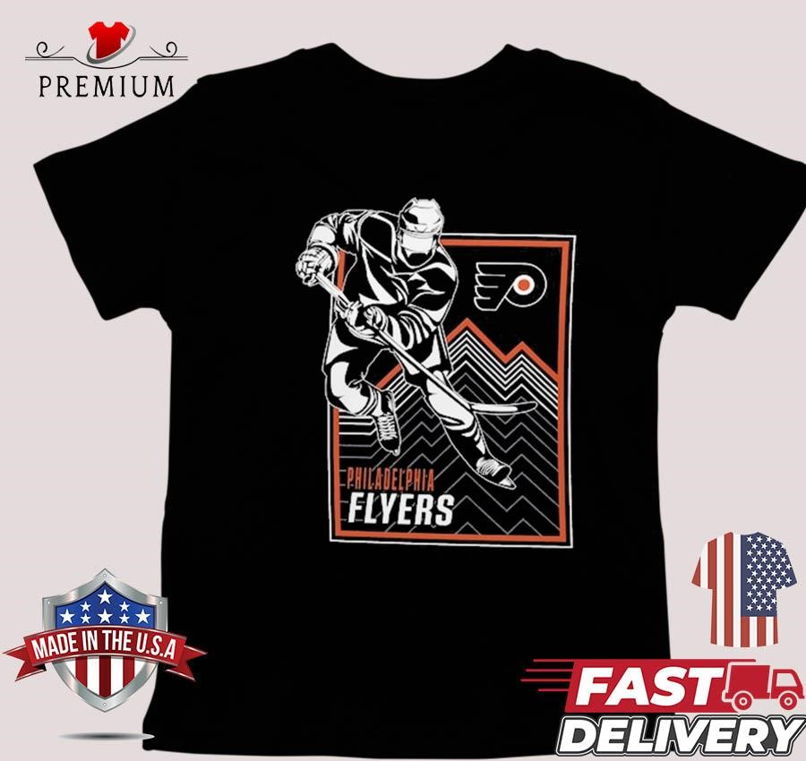 Design Starter Philadelphia Flyers Player Grid T-shirt