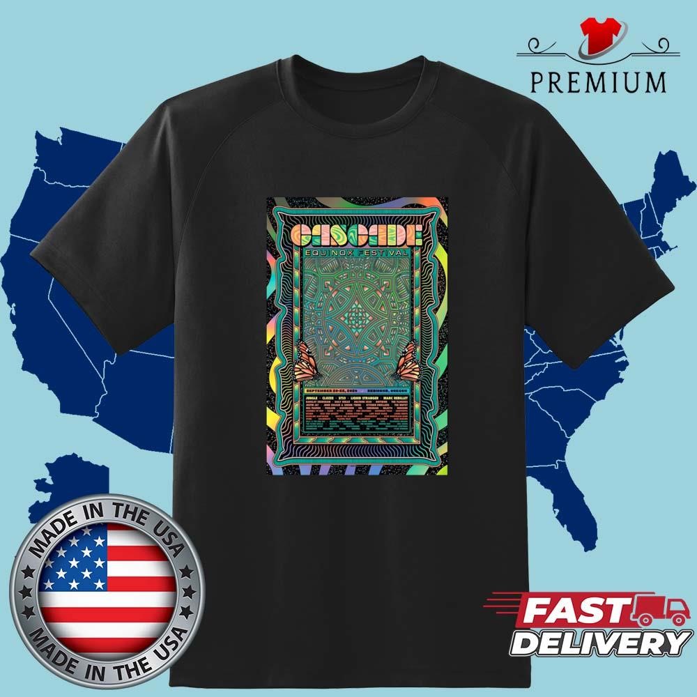 Official Cascade Equinox Festival Redmond, OR September 20-22 2024 Event Shirt - Copy