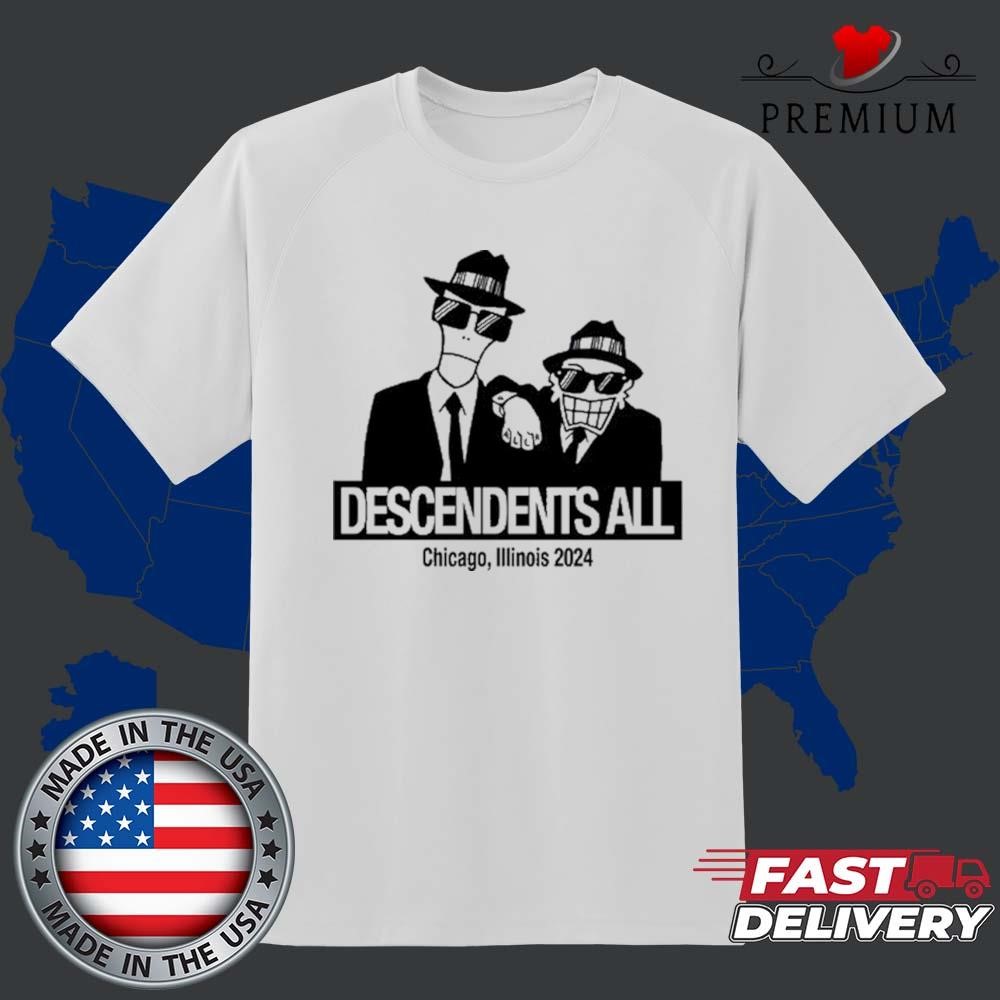 Official Descendents All Chicago Illinois 2024 Shirt