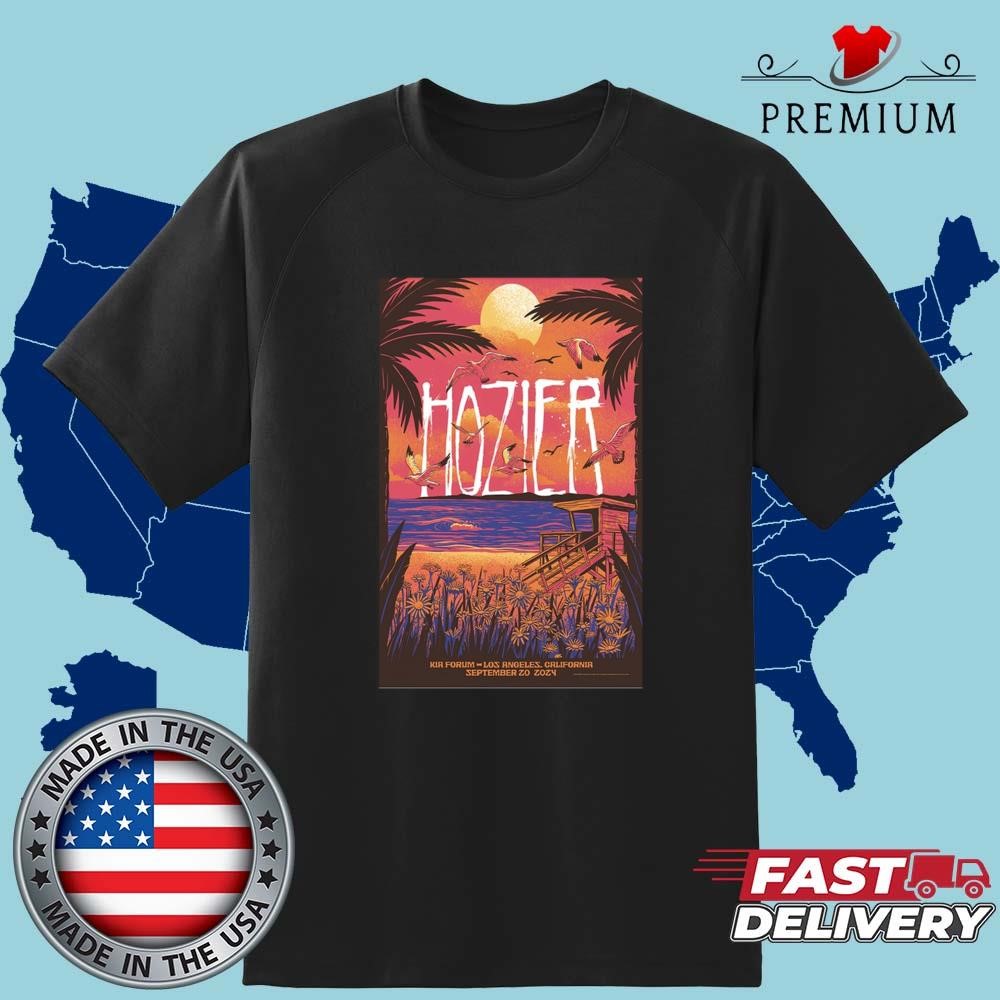 Official Hozier September 20, 2024 Kia Forum, Los Angeles, CA Shirt