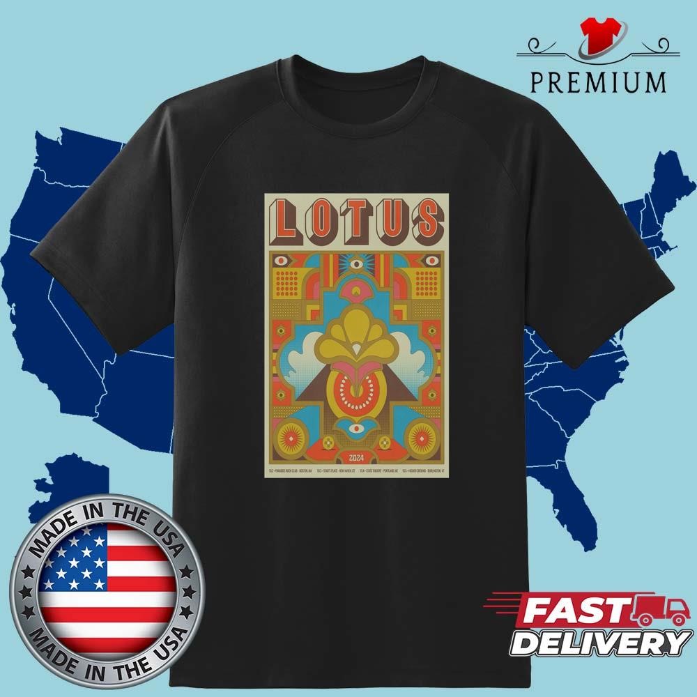 Official Lotus Fall 2024 Tour Concert Shirt