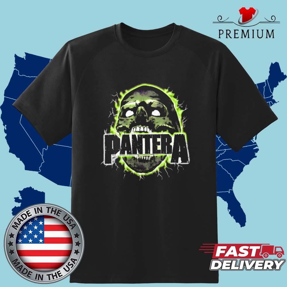 Pantera Shocked Skull Art Shirt